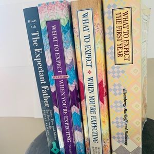 FOUR Pregnancy books